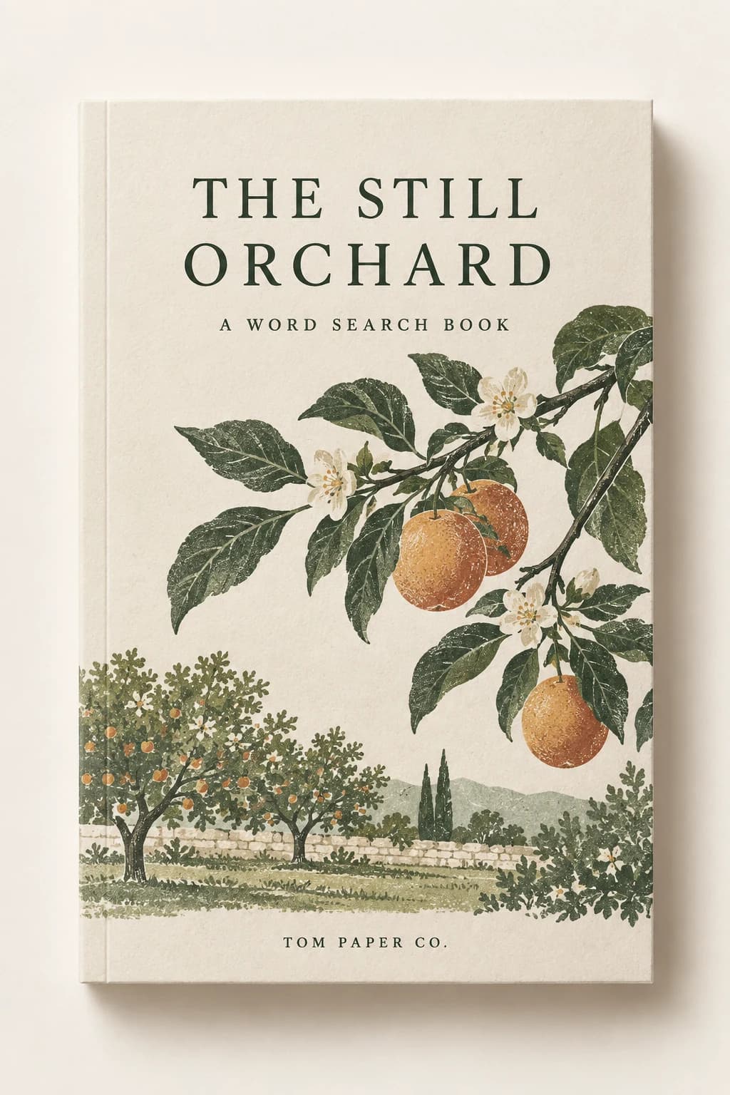 The Still Orchard, a word search book